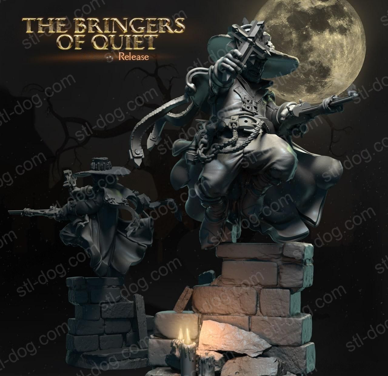 笼中之鸟 The Bringers of Quiet 3D打印图纸