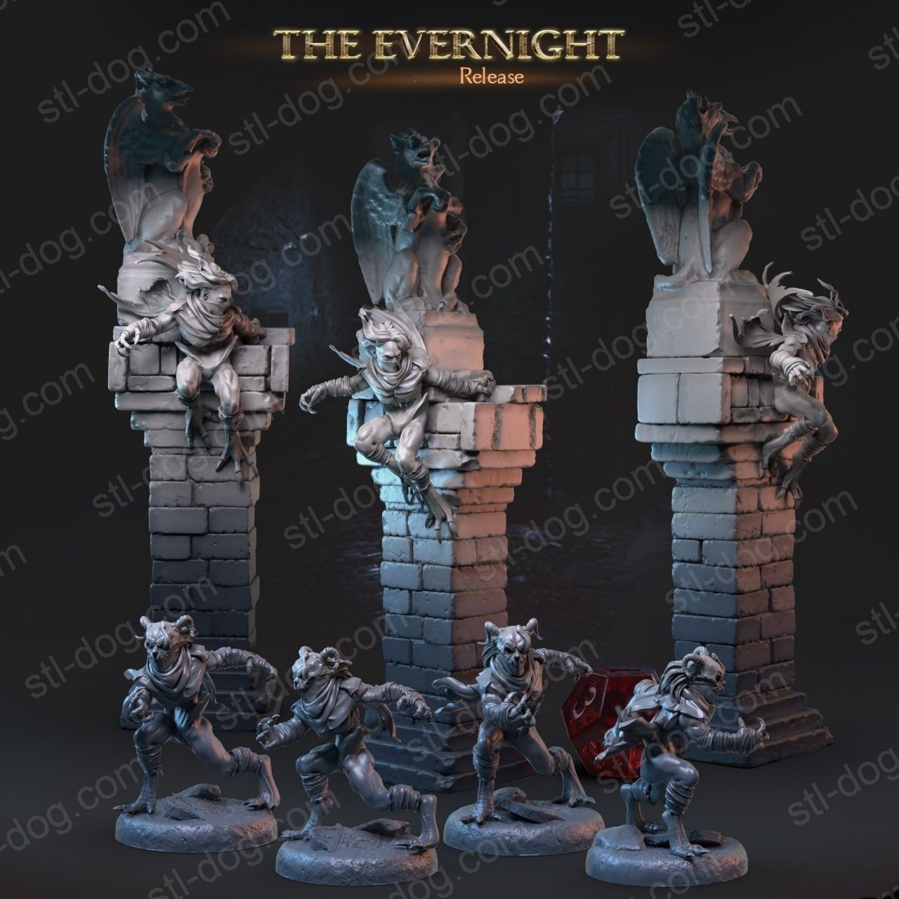 黄昏之城 (The Evernight) 3D打印图纸