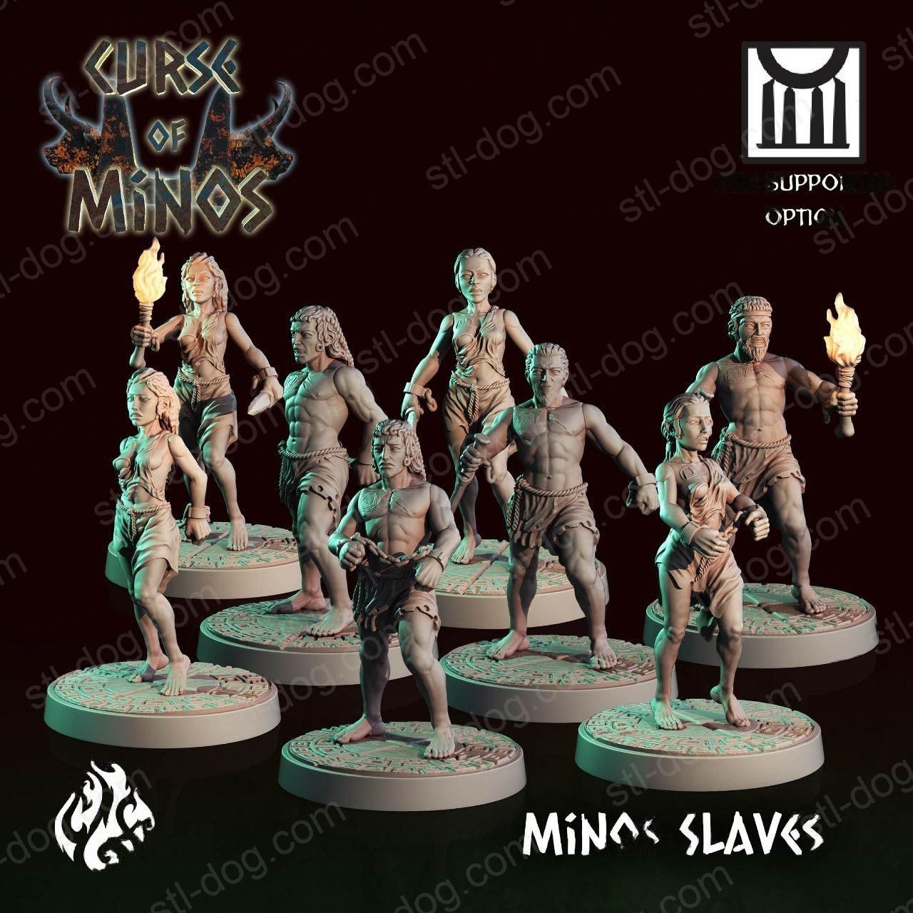 米诺斯诅咒 (Curse of Minos) 3D打印图纸