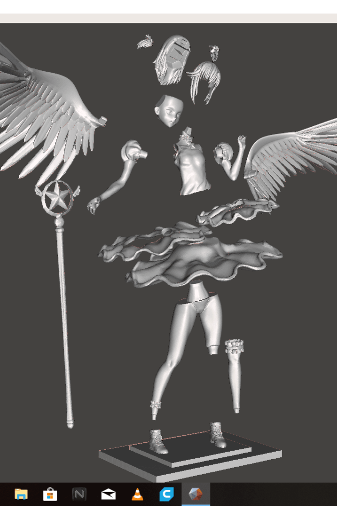 魔法少女小樱25cm手办模型