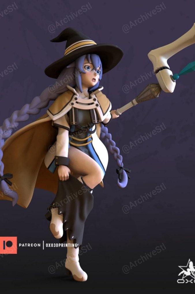 无职转生—洛琪希 3D打印手办模型