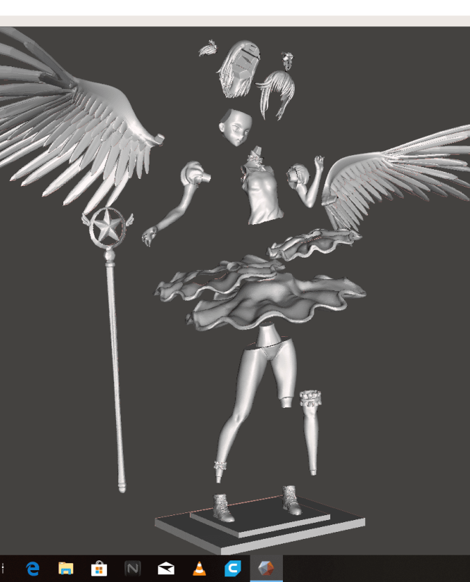 魔法少女小樱25cm手办模型