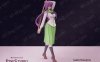 学园默示录-毒岛 冴子 3D打印手办模型