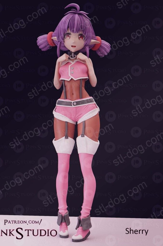 在异世界迷宫开后宫-赛璃 3D打印手办模型