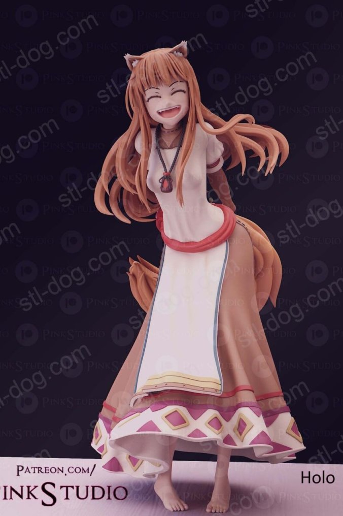 狼与香辛料 赫罗 3D打印手办模型