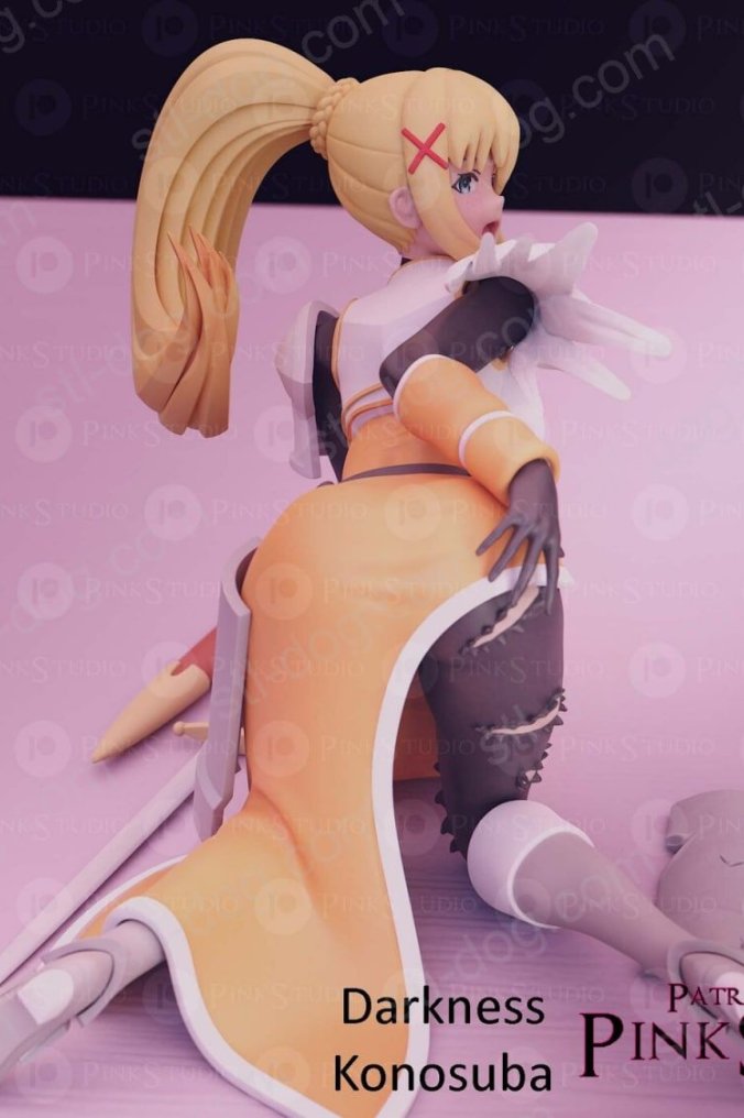 为美好的世界献上祝福-达克妮斯 3D打印手办模型