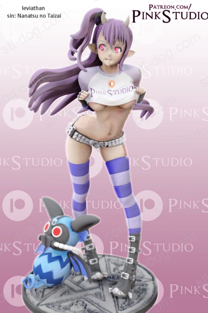 七大罪-利维坦 3D打印手办模型