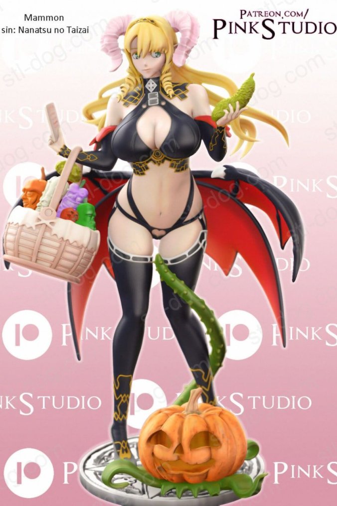 七大罪-玛门 3D打印手办模型