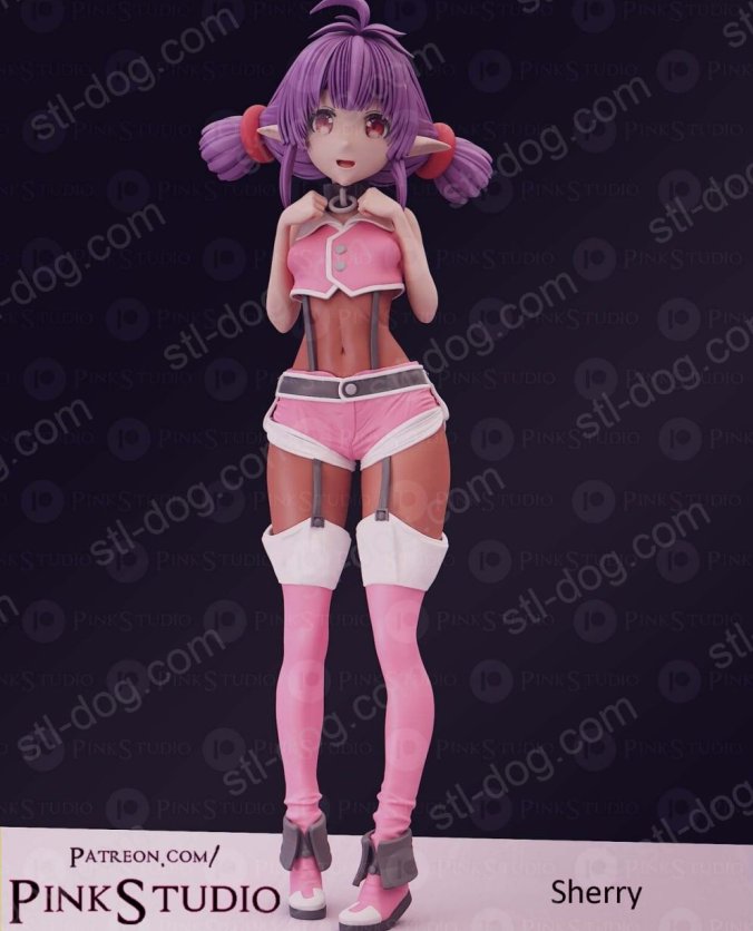 在异世界迷宫开后宫-赛璃 3D打印手办模型