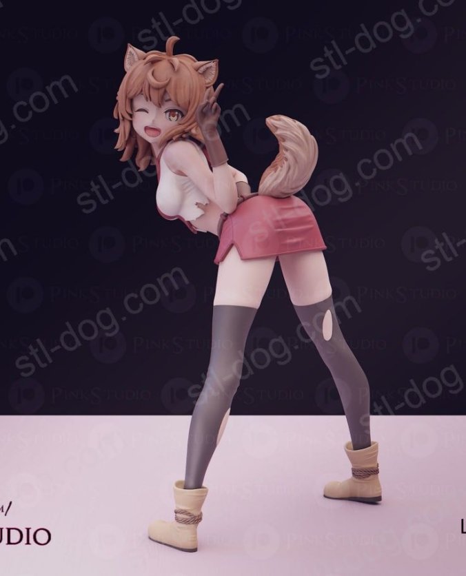 在地下城寻求邂逅是否搞错了-莉莉露卡 3D打印手办模型