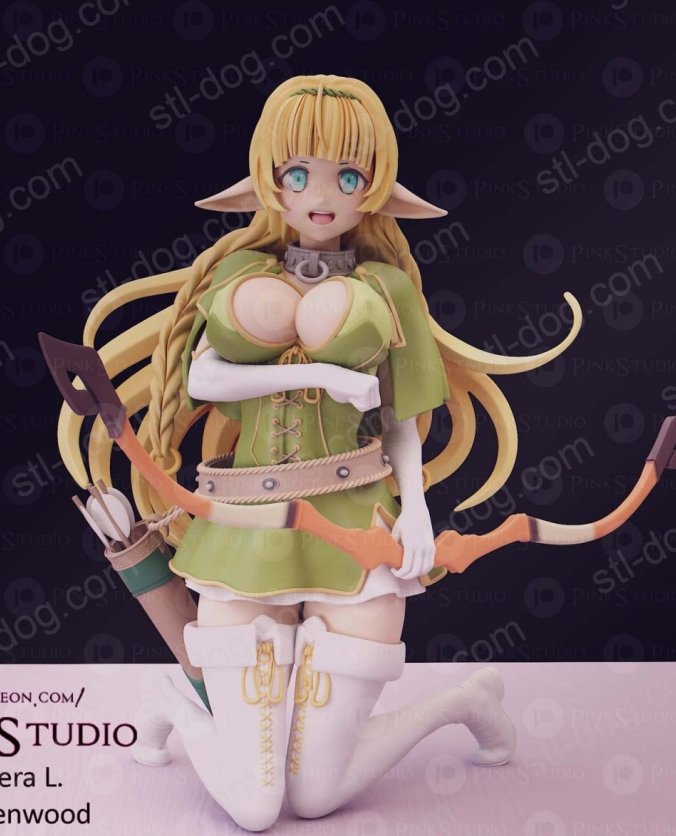 异世界魔王与召唤少女的奴隶魔术-雪拉 3D打印手办模型