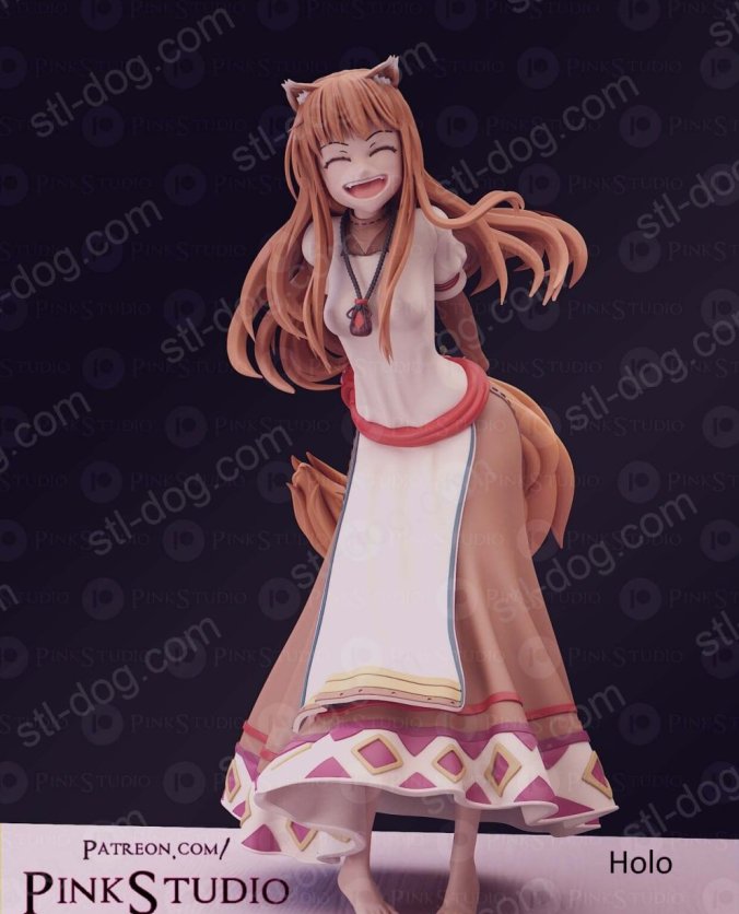 狼与香辛料 赫罗 3D打印手办模型