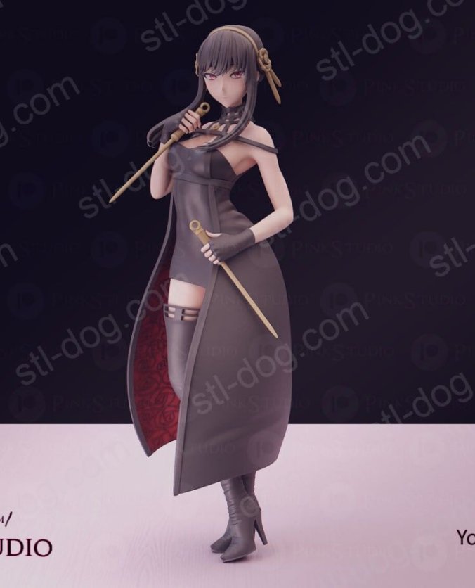 间谍过家家-约尔 3D打印模型